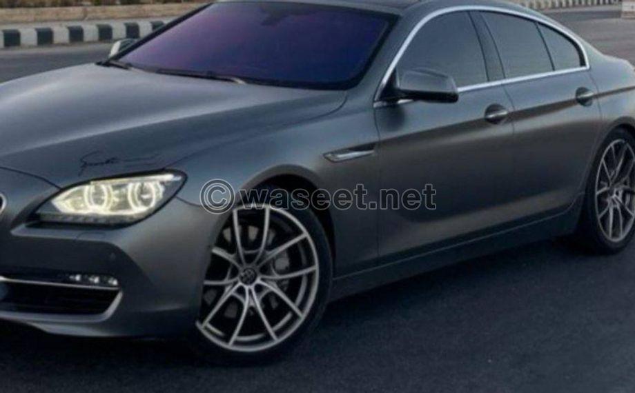 للبيع BMW 640i Gran Coupe موديل 2013  2