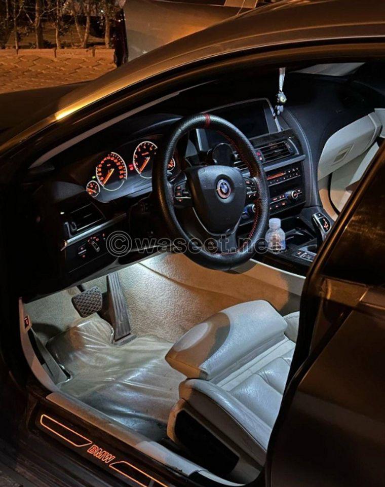 للبيع BMW 640i Gran Coupe موديل 2013  3