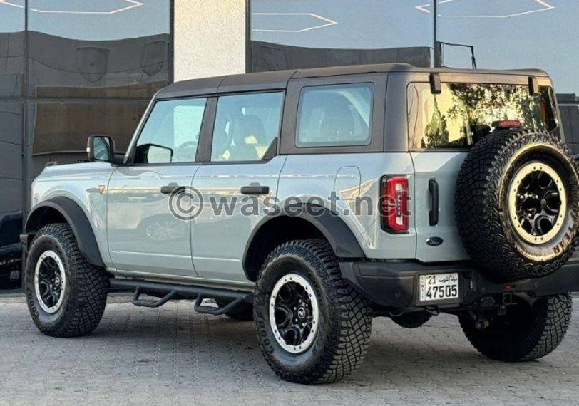 Ford Bronco Badlands model 2022 for sale 3