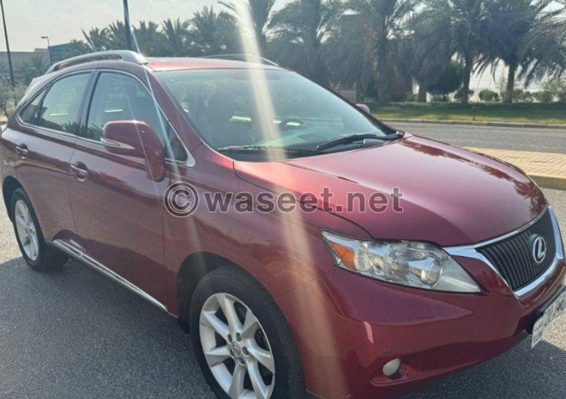   لكزس RX 350 2012  1