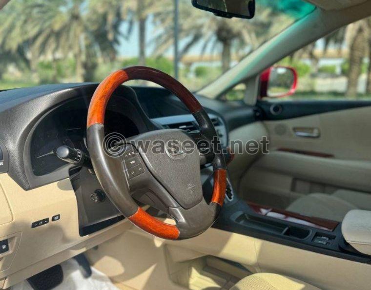   لكزس RX 350 2012  5