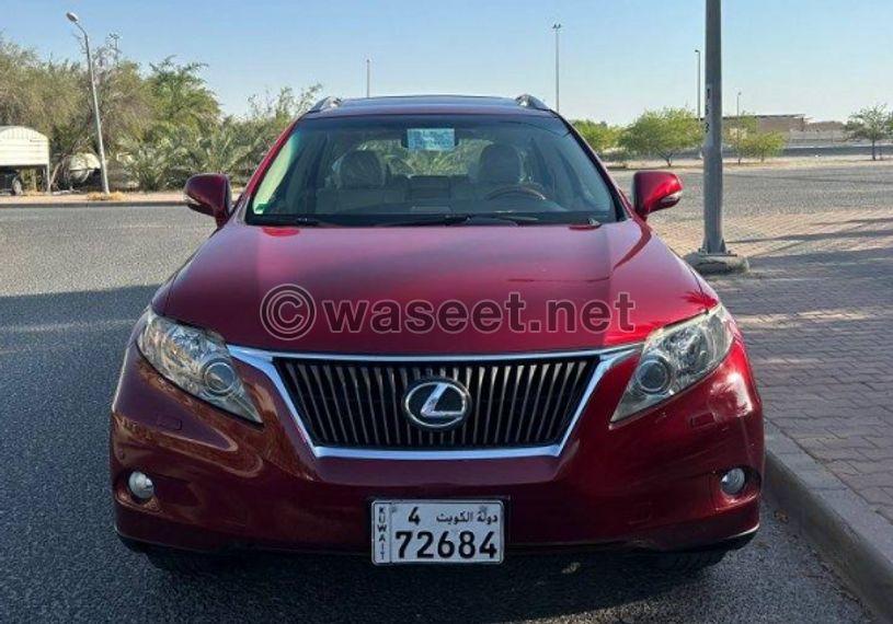 لكزس RX350 موديل 2010 0