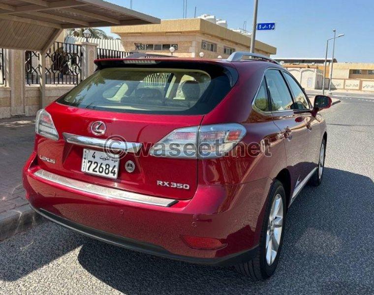 لكزس RX350 موديل 2010 3