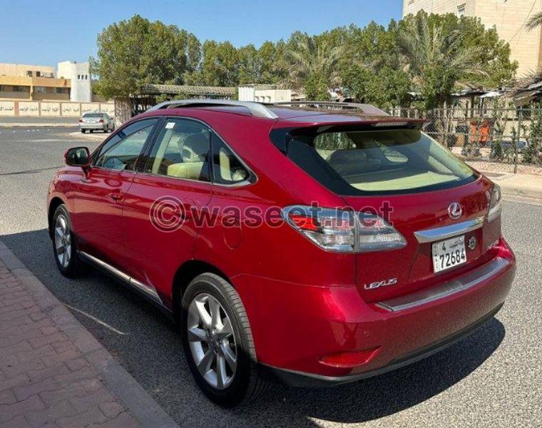 لكزس RX350 موديل 2010 5