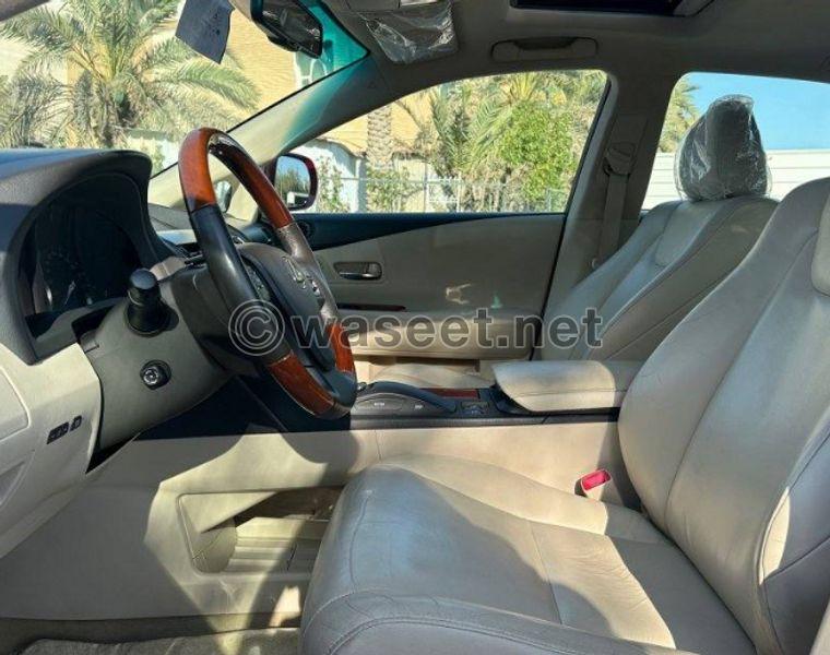 لكزس RX350 موديل 2010 6