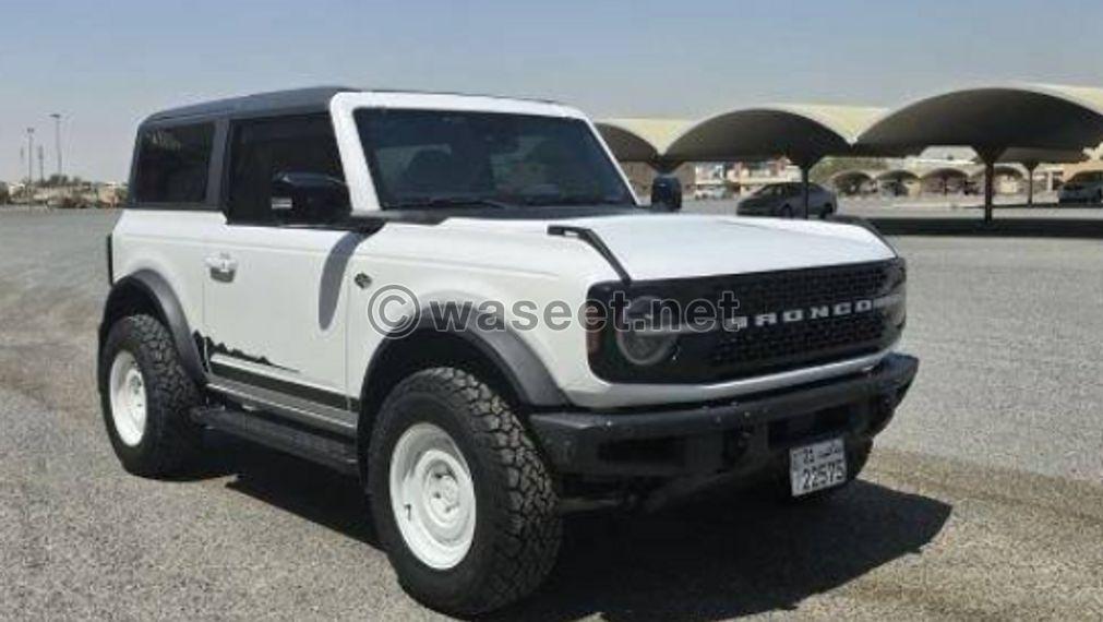 Ford Bronco Wildtrack 2021 1