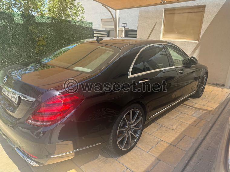 مرسيدس S450L موديل 2019 4