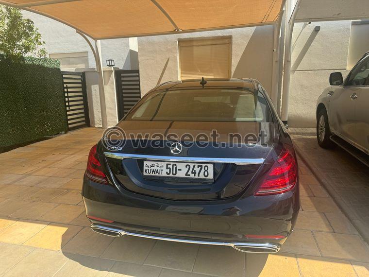 مرسيدس S450L موديل 2019 5