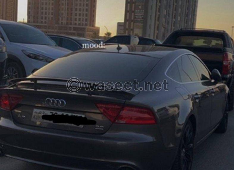 Audi A7 model 2014 2