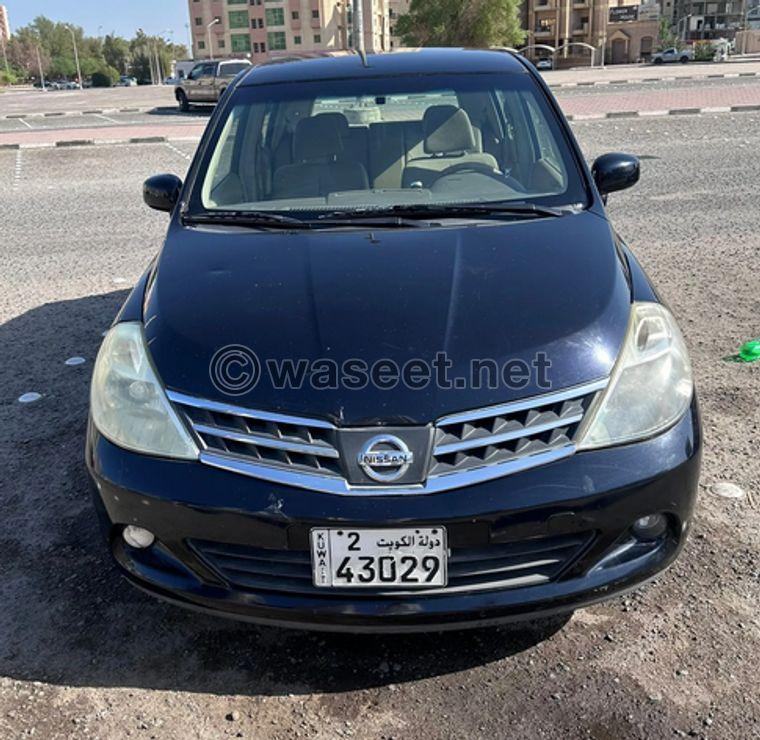 Nissan Tiida model 2009 for sale 0