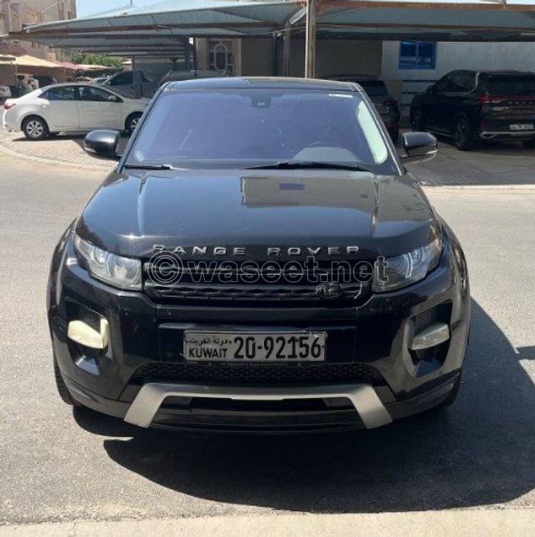 Land Rover Evoque 2013 for sale 0