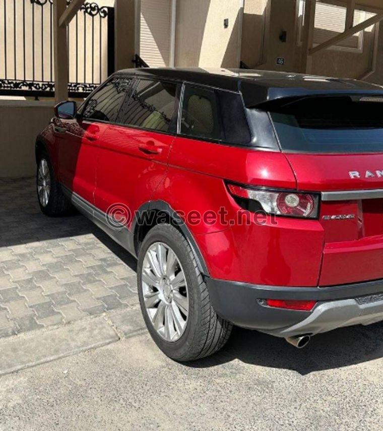 Land Rover Evoque 2015 for sale  2