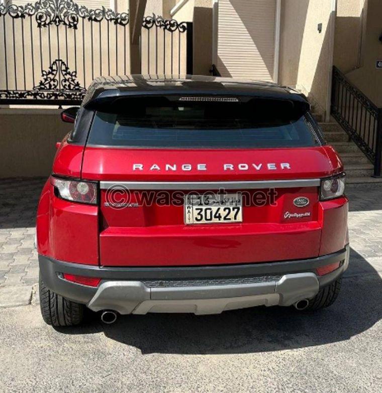 Land Rover Evoque 2015 for sale  3