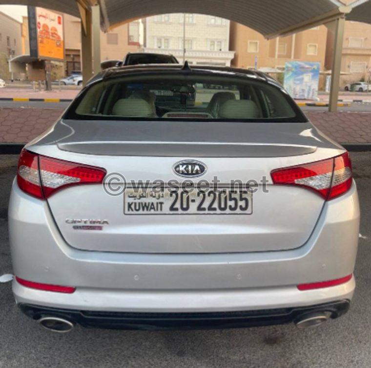 Kia Optima 2012 model for sale 3