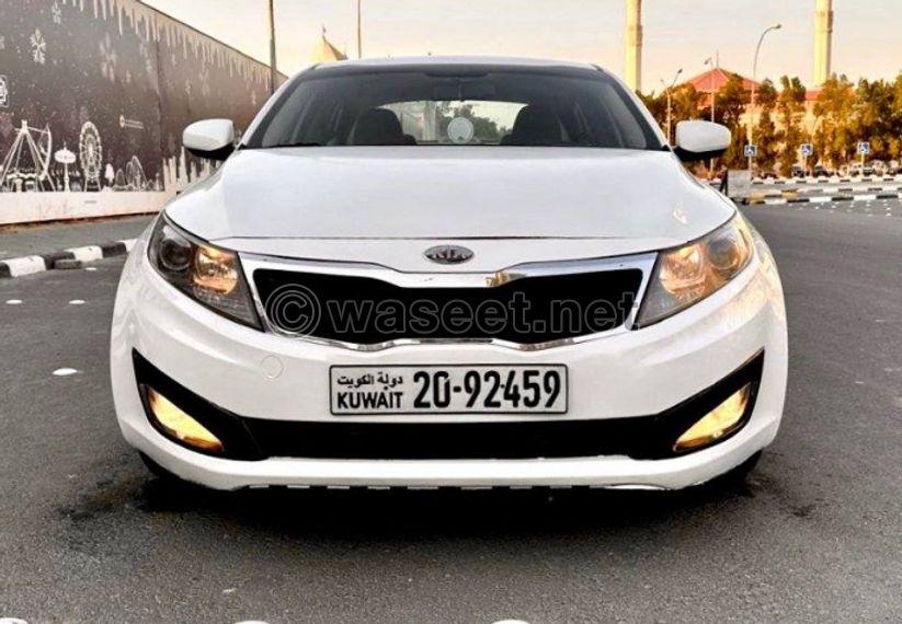 KIA Optima model 2013 0