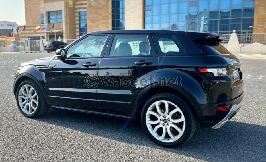 For sale Range Rover Evoque Prestige model 2013 4