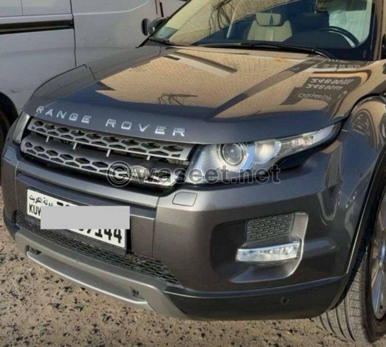 Range Rover Evoque 2015 for sale 3