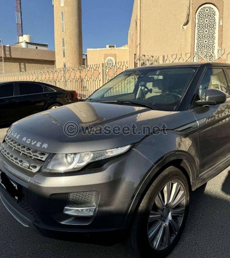 Range Rover Evoque 2015 for sale 6