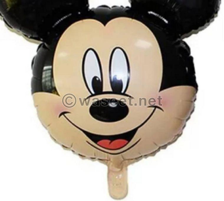 For sale helium balloons in Disney shapes 6