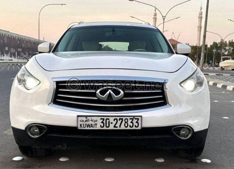  Infiniti FX37 model 2013 0