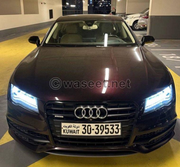 Audi A7 S Line 2014 0