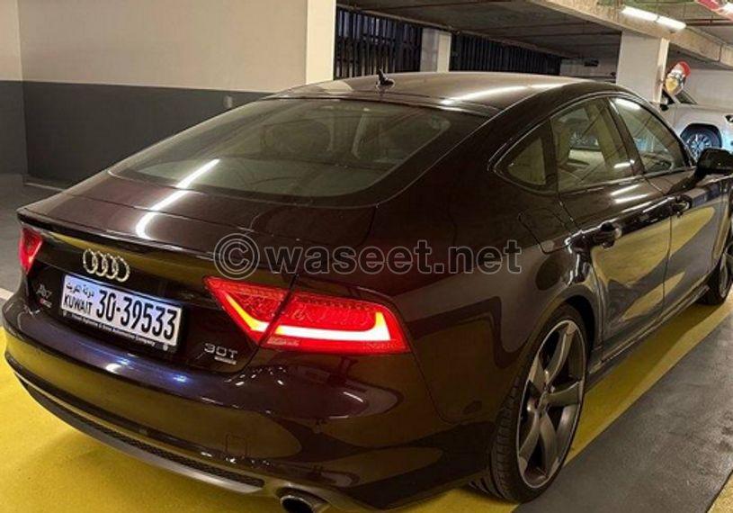 Audi A7 S Line 2014 1