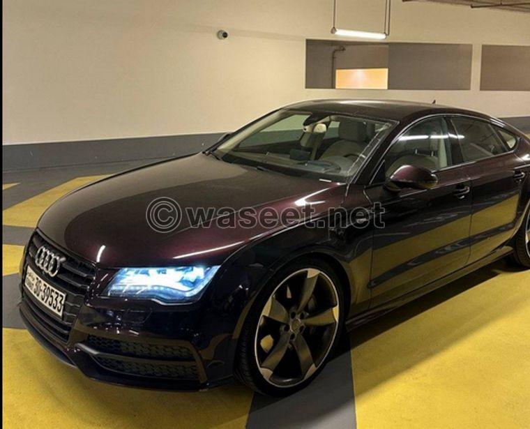 Audi A7 S Line 2014 2