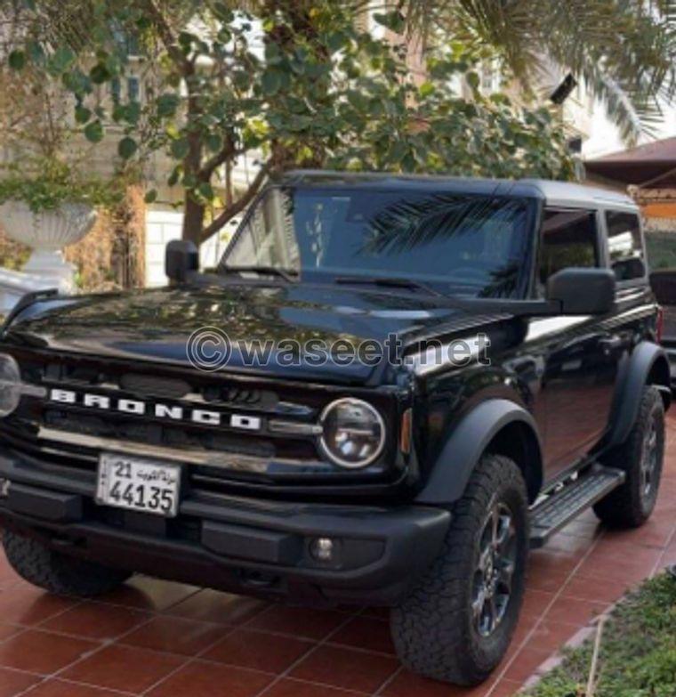 Ford Bronco Big Bend Model 2022 1