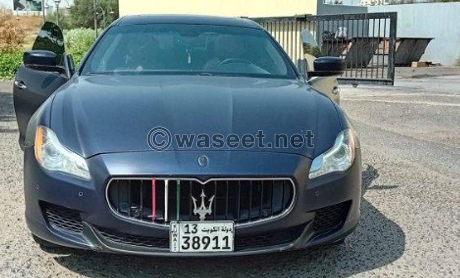 2015 Maserati Quattroporte 0