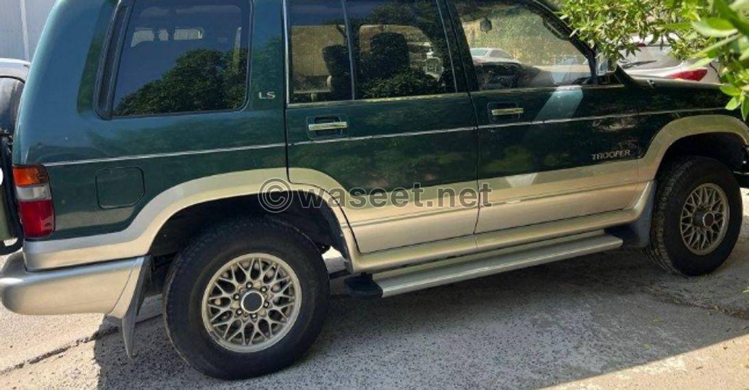 Isuzu Trooper model 1999 for sale 1