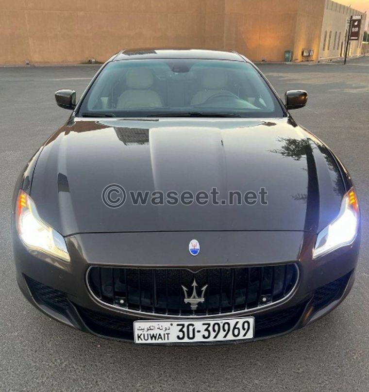  2014 Maserati Quattroporte 0