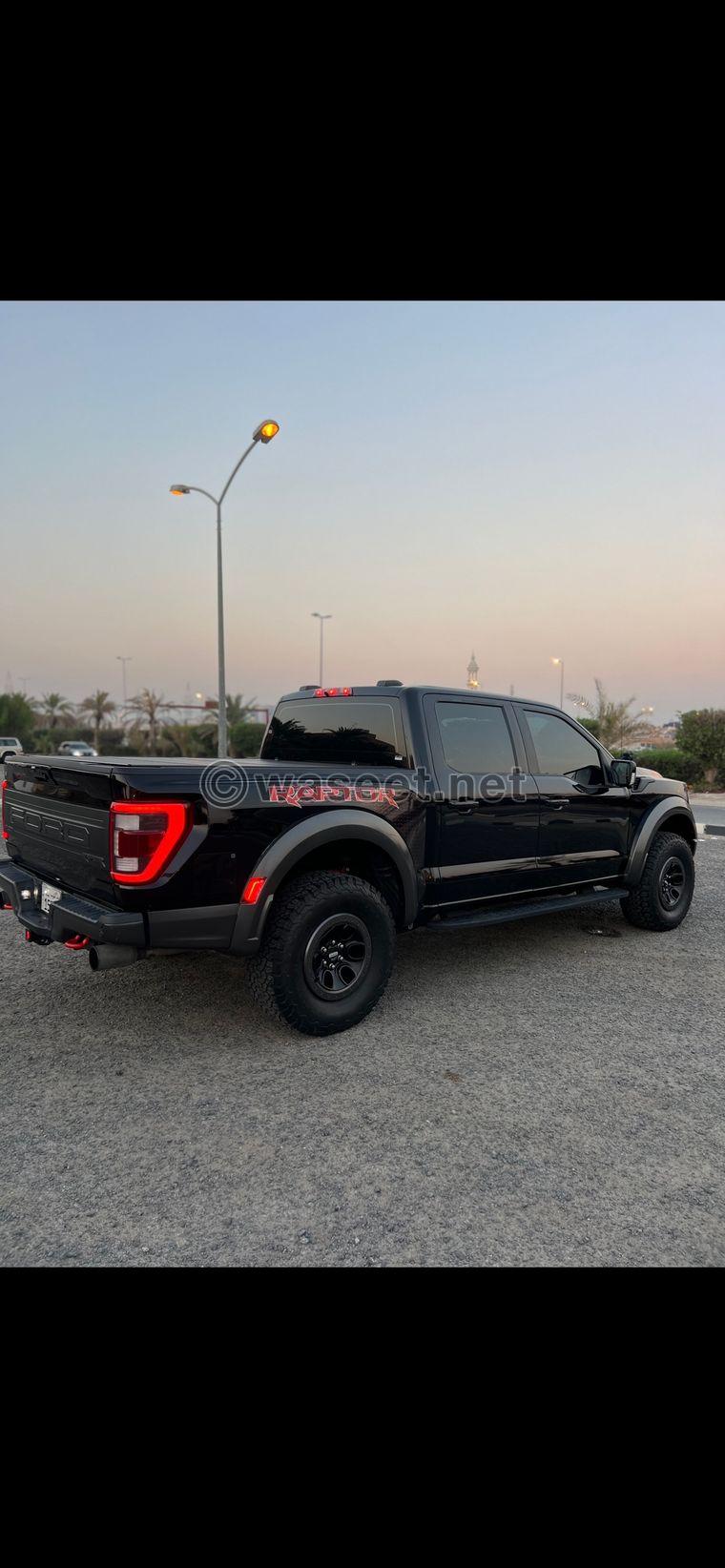 For sale: Ford Raptor 35, model 2021 2