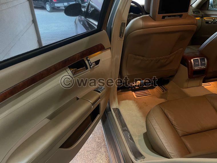 للبيع مرسيدس S500L موديل 2006  9