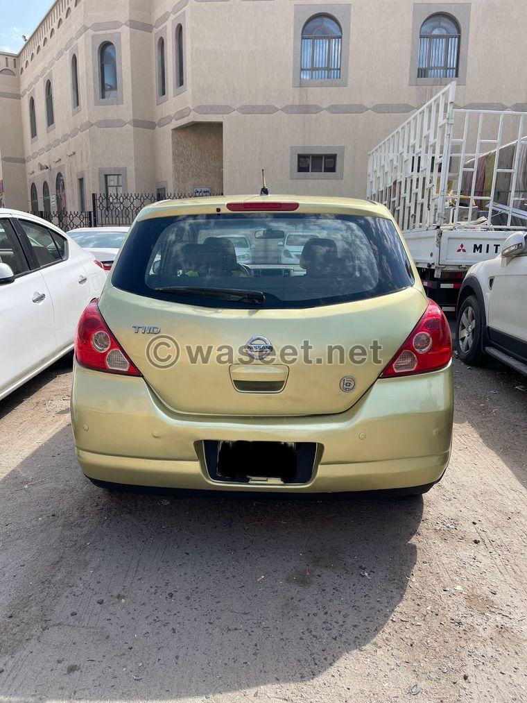 For sale Nissan Tiida hatchback 2006  1