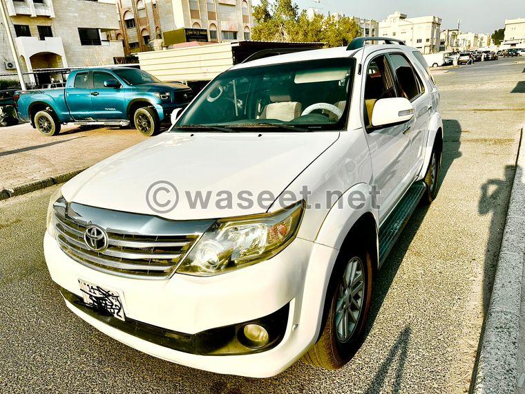 Jeep Toyota Fortuner for sale 2013 0