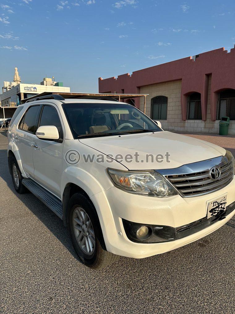 Jeep Toyota Fortuner for sale 2013 1