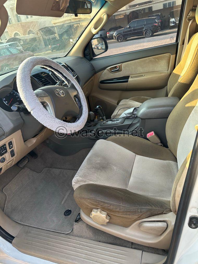 Jeep Toyota Fortuner for sale 2013 4