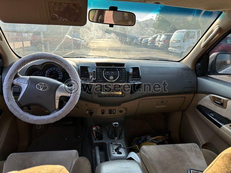 Jeep Toyota Fortuner for sale 2013 6