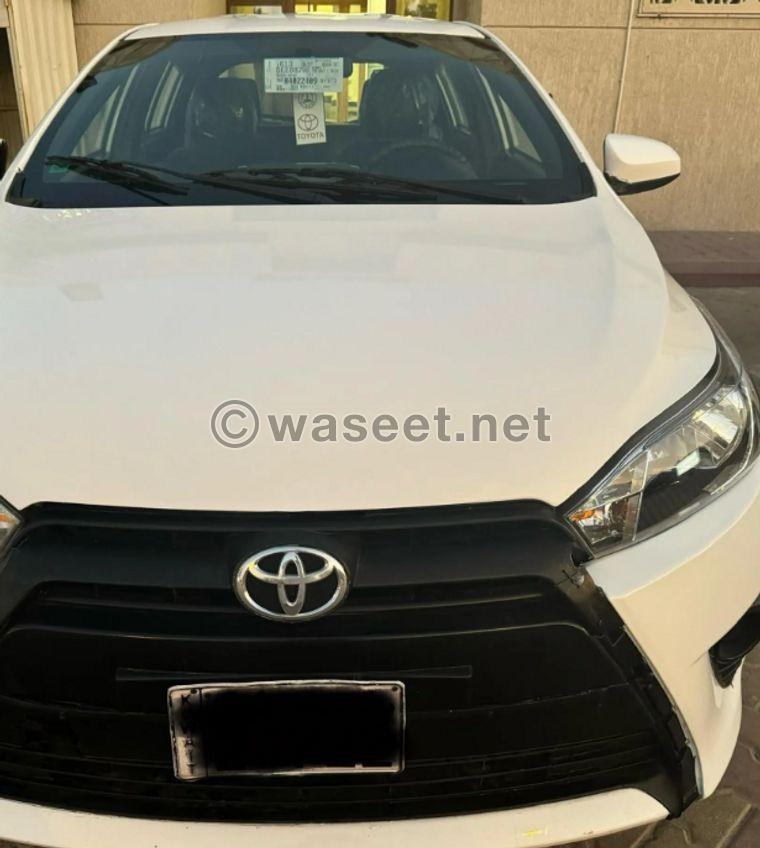 Toyota Yaris 2016 model for sale 0