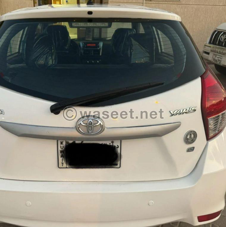 Toyota Yaris 2016 model for sale 4