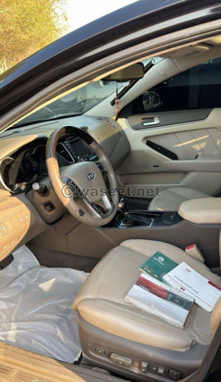 Kia Cadenza 2013 model for sale 2