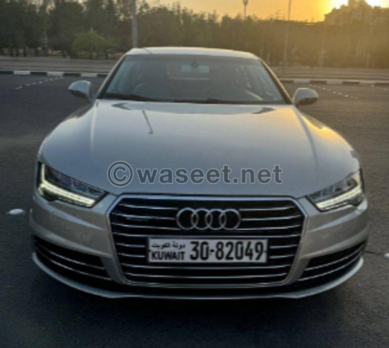 Audi A7 quattro 2015 model for sale 0