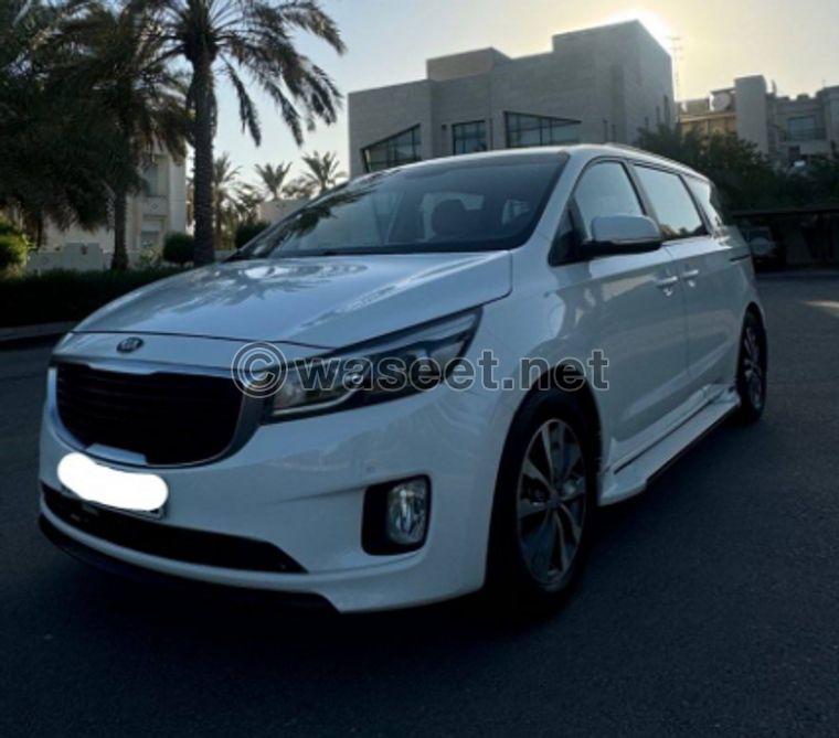 Kia Carnival 2018 model for sale 1