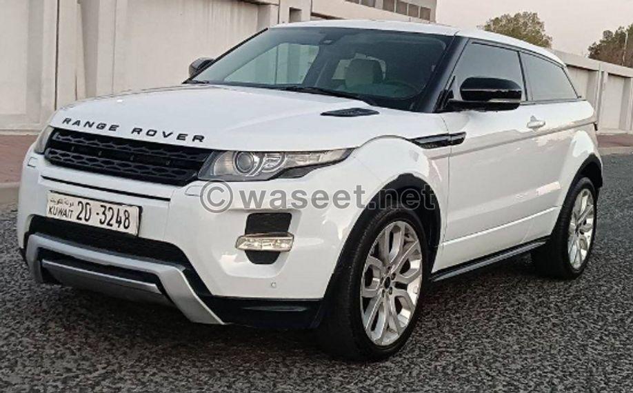 Range Rover Evoque 2012 for sale 0