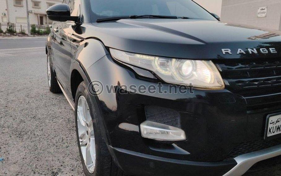 Range Rover Evoque model 2015  0