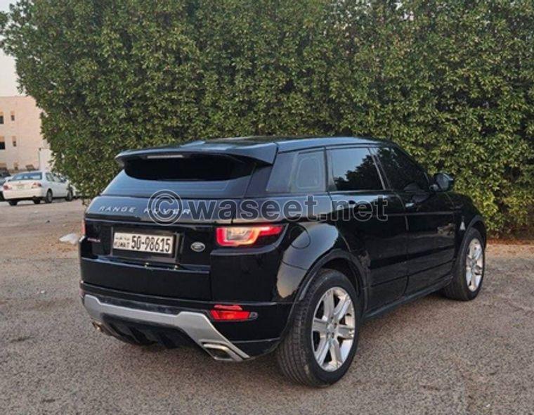 Range Rover Evoque model 2015  1