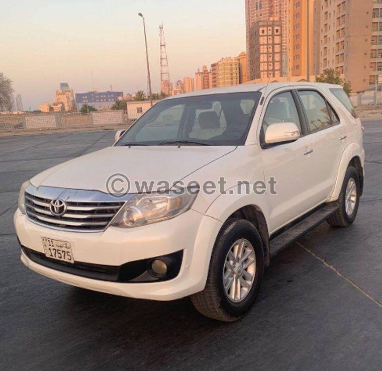 Toyota Fortuner 2014 model for sale 5