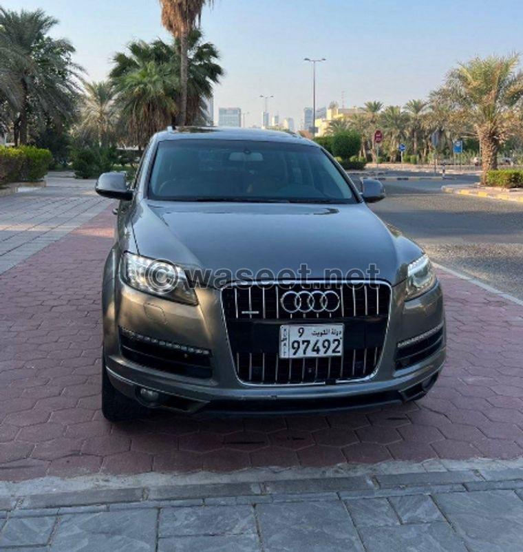 Audi Q7 2015 model for sale 1