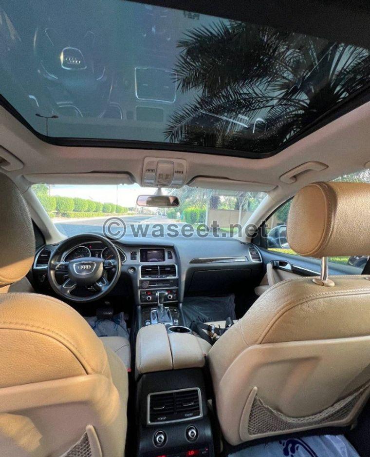 Audi Q7 2015 model for sale 8