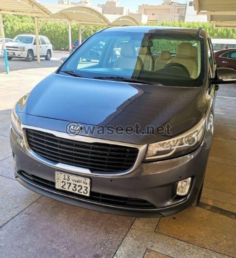 Kia Carnival 2016 model for sale 3